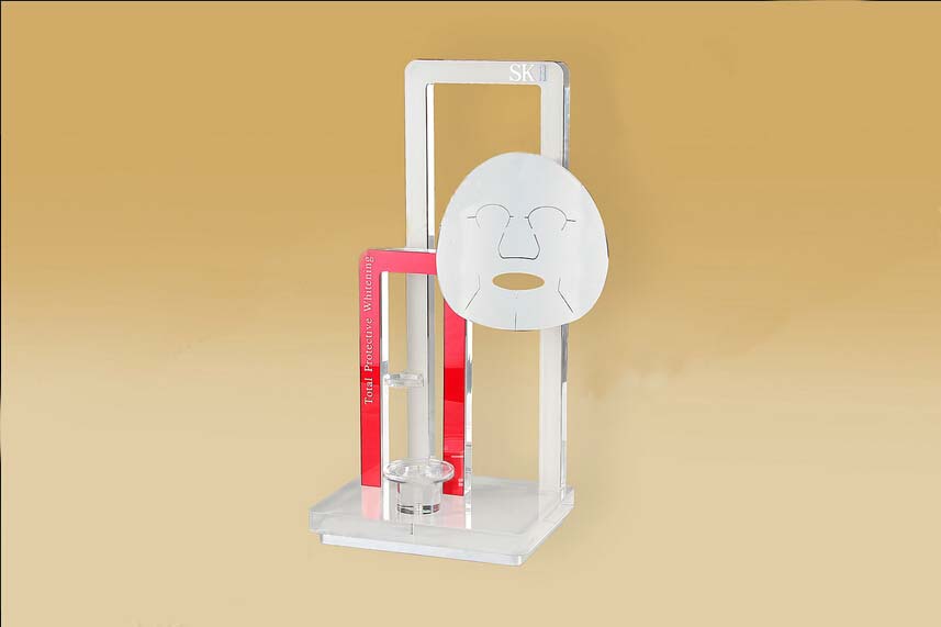 acrylic cosmetic display stand