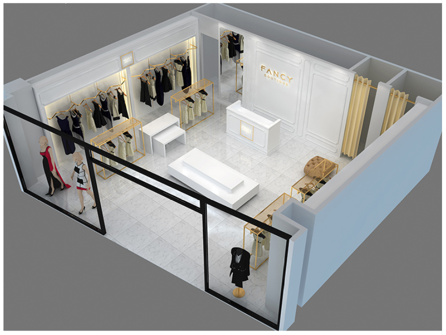 Garment/shoes/bag shop display furniture